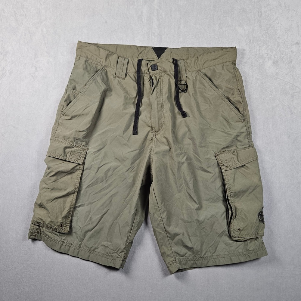 Boy Scouts of America Centennial Cargo Shorts Mens Medium 34" Green Nylon